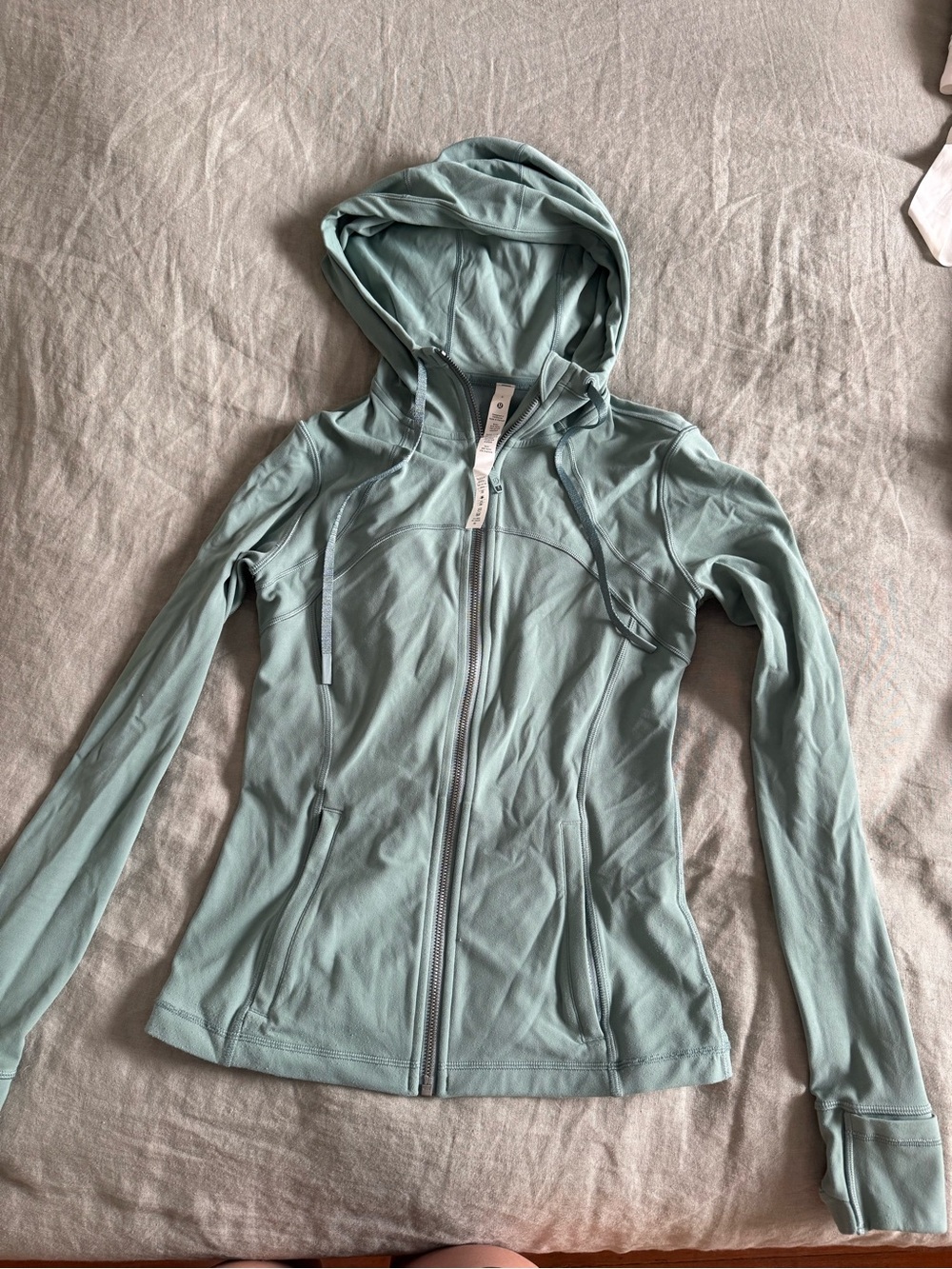 lululemon athletica Dusty Teal Full-Zip Hoodie